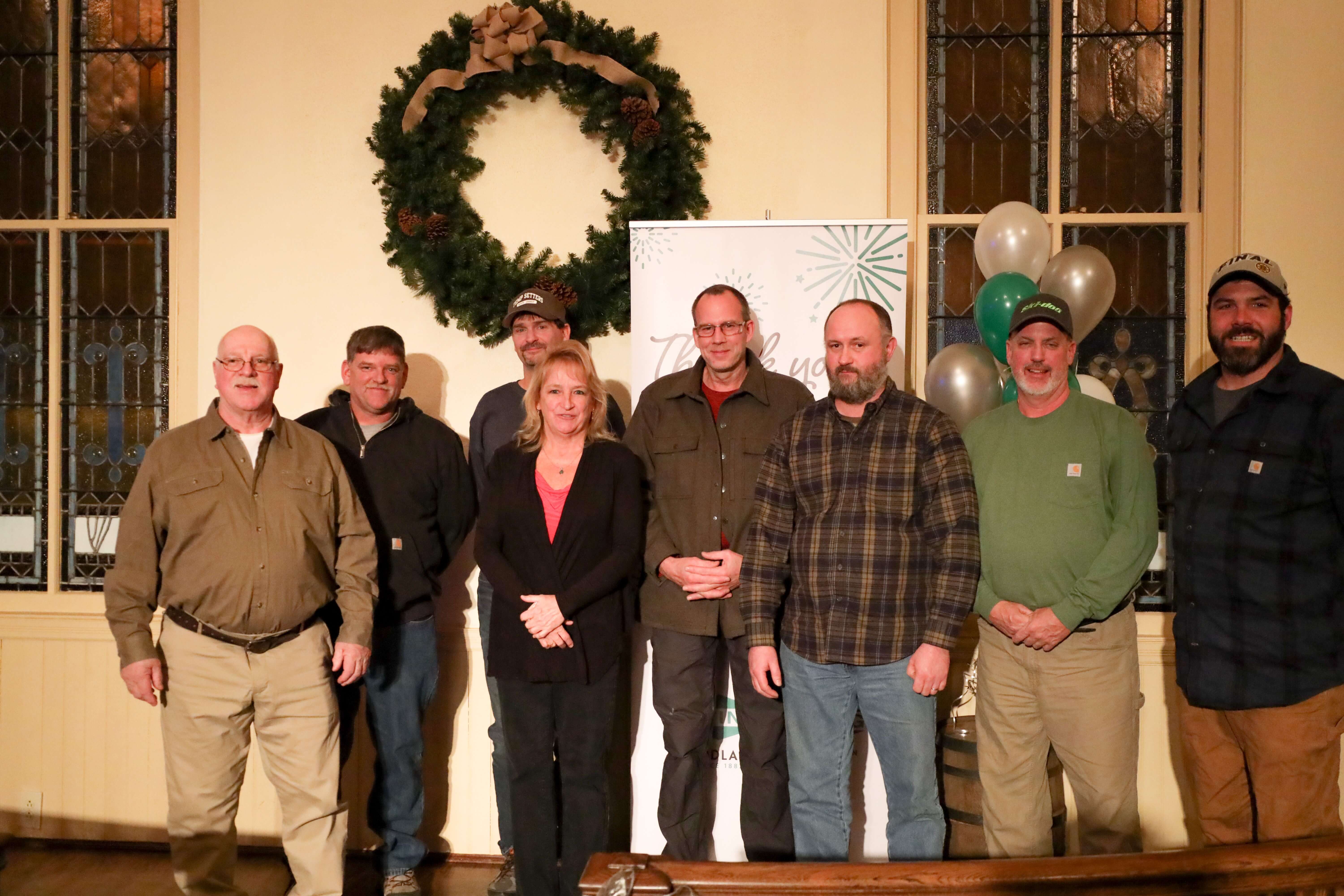 Dixfield 25 Year Service Recipients