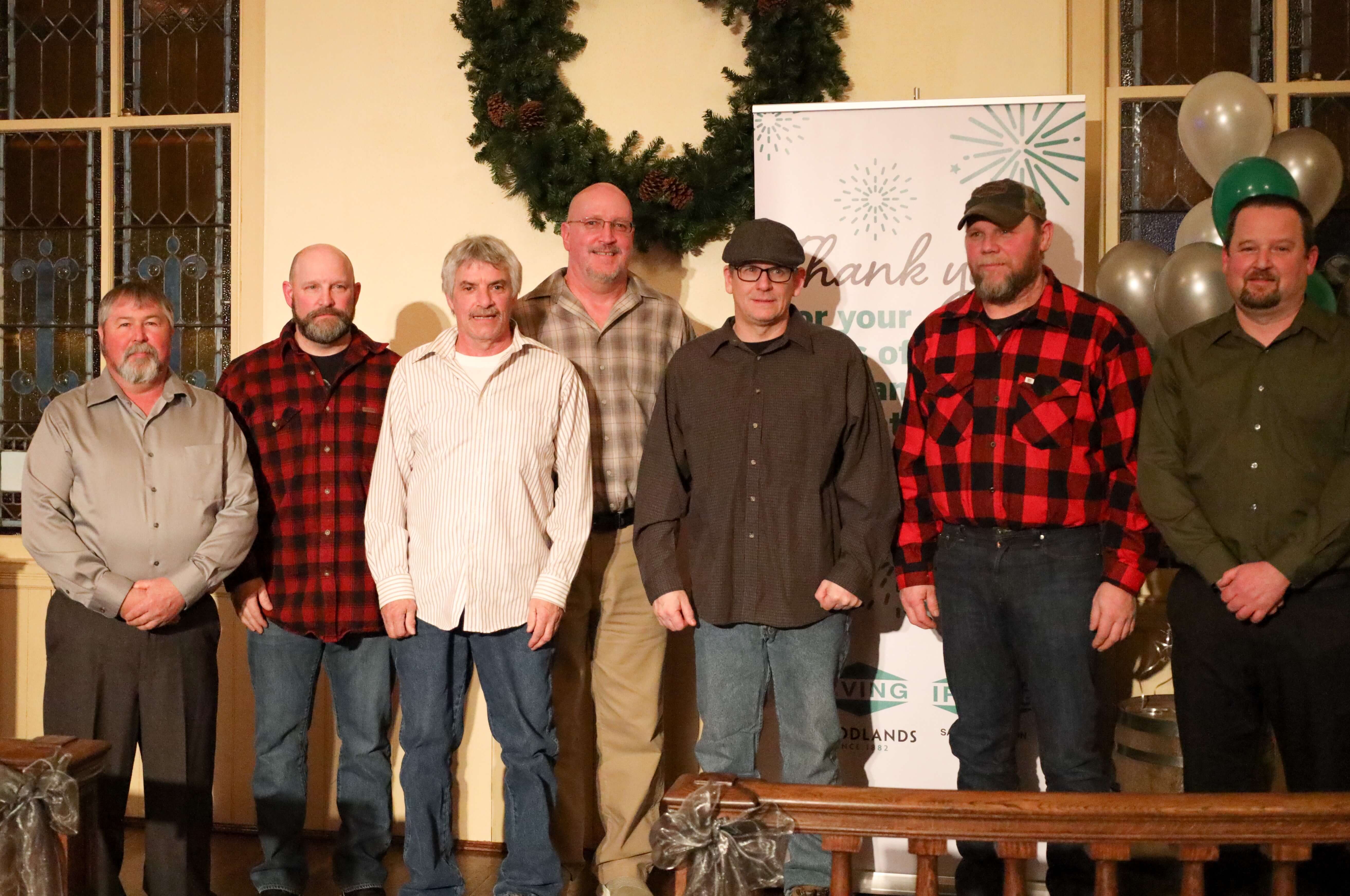 Dixfield 30 Year Service Recipients